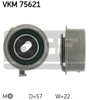 VKM 75621 SKF Ролик модуля натягувача ременя1